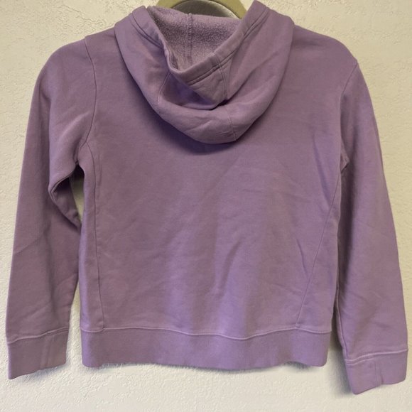 Nike Purple Long Sleeve Graphic Print Hoodie Pullover Sweatshirt Kids' Size M - Picture 5 of 7